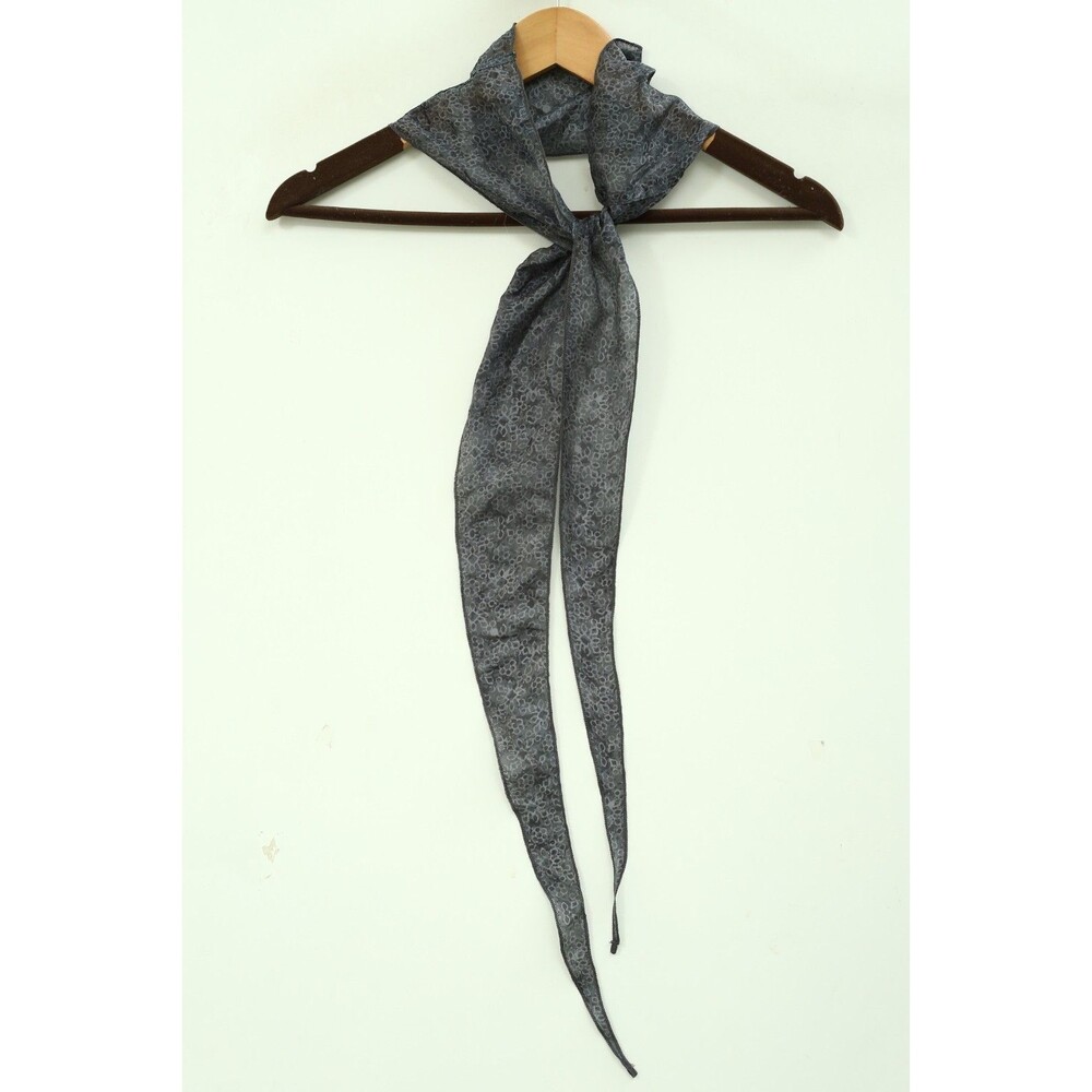 Free People Tilly Skinny Silk Convertible Scarf Neck Handbag Print O/S 291862